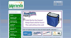 Desktop Screenshot of marandaenterprises.com